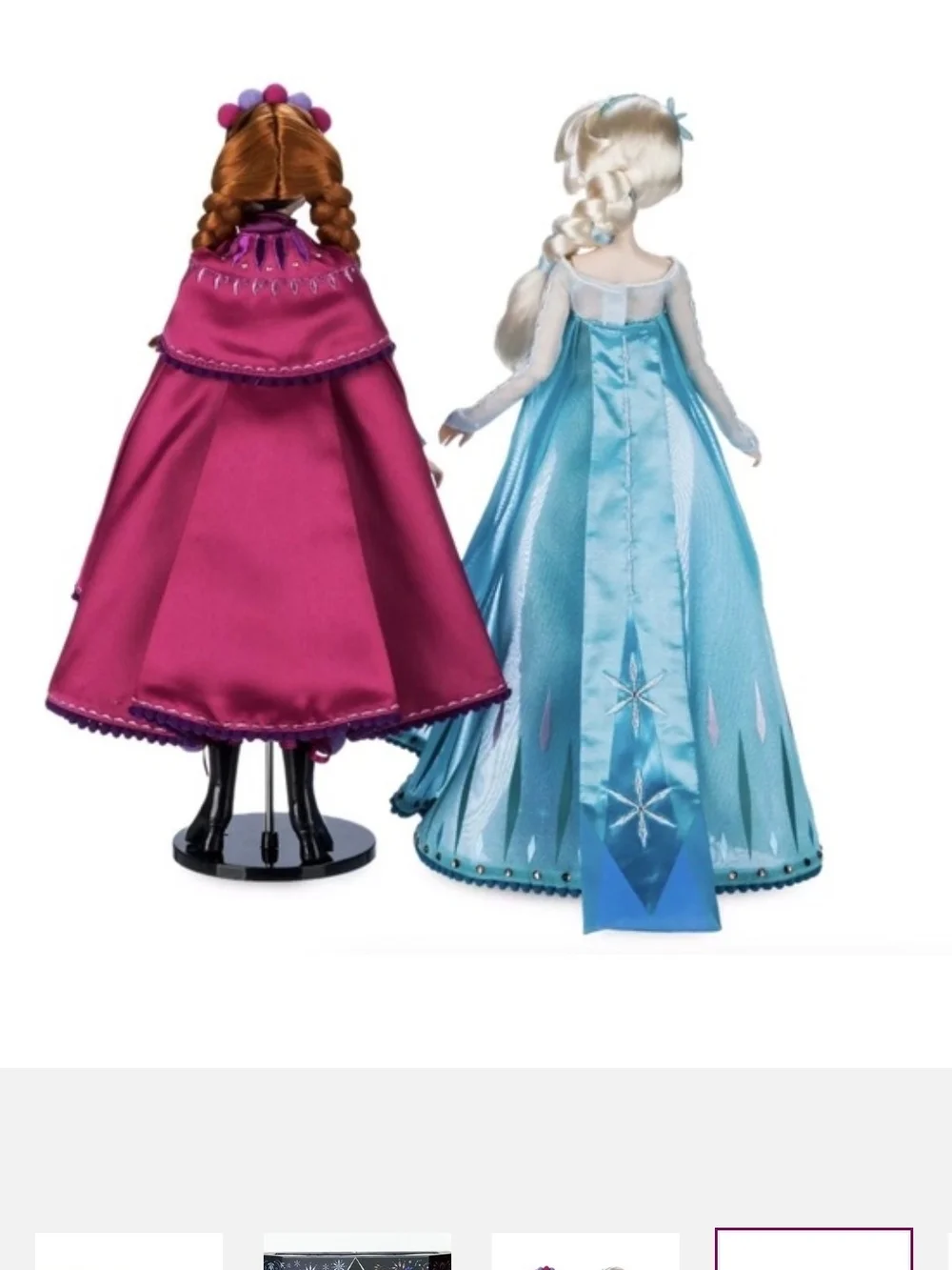 Disney Anna & Elsa Limited Edition Collector Doll Set By Brittney Lee NIB